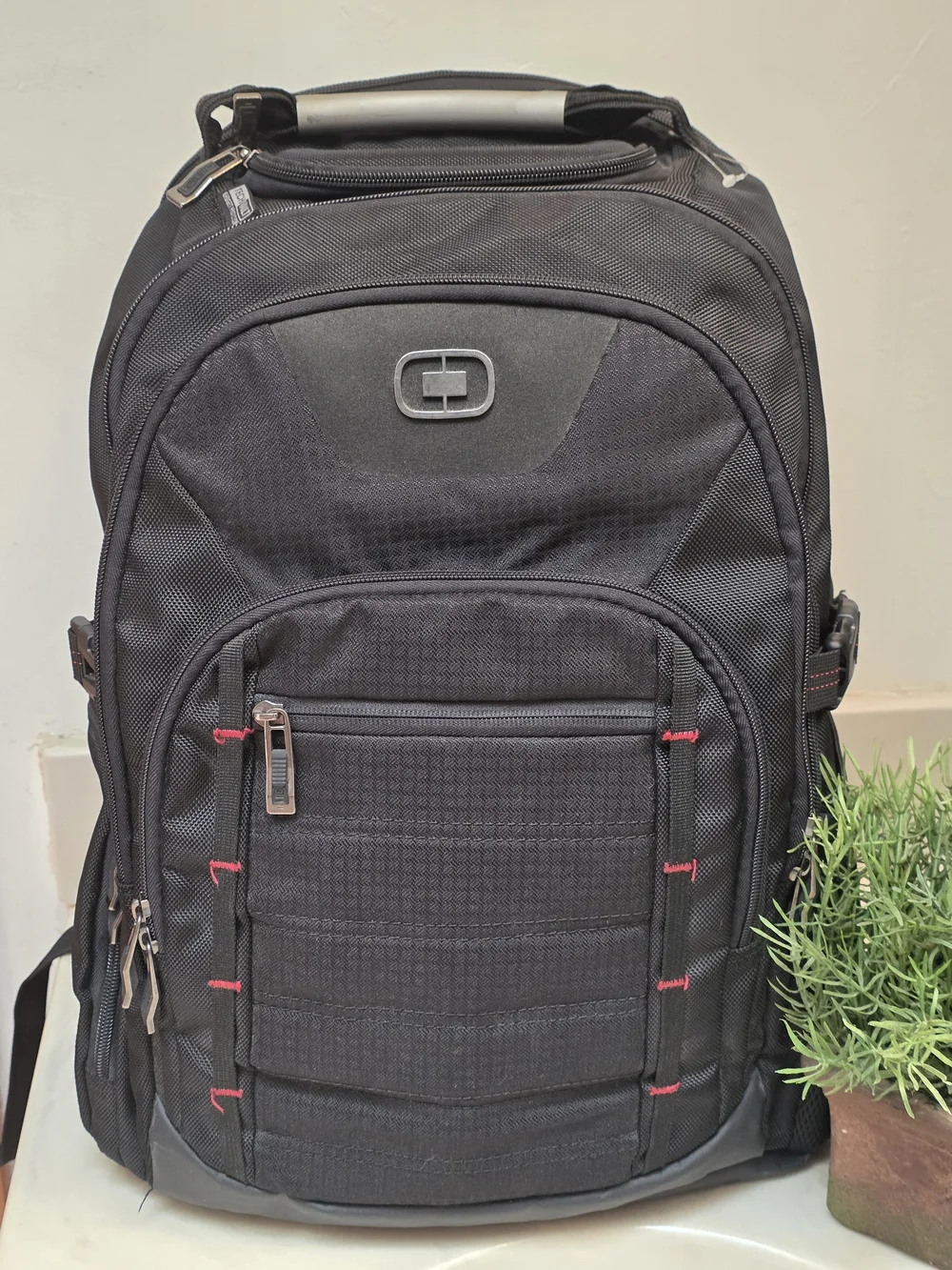 OGIO Black Laptop Prospect Tech Vault, Gadget Protection Backpack, LPS Airflow